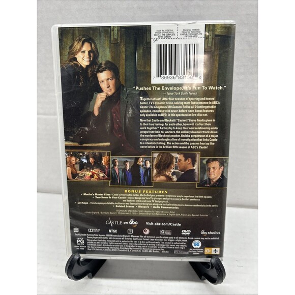Castle: Season 5 (DVD) Complete - Picture 2 of 2